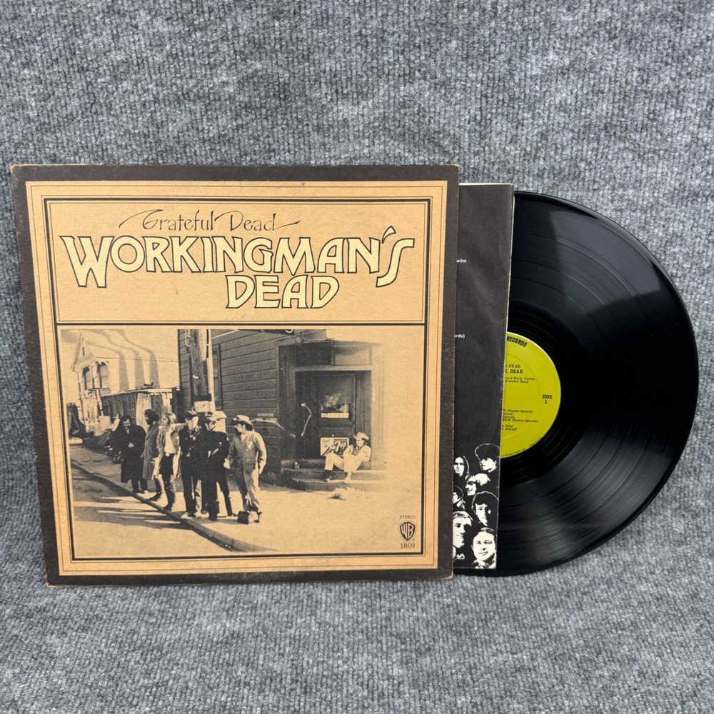 Grateful Dead Workingman's Dead Vinyl LP 1970 Warner Bros WS 1869 Stereo Record